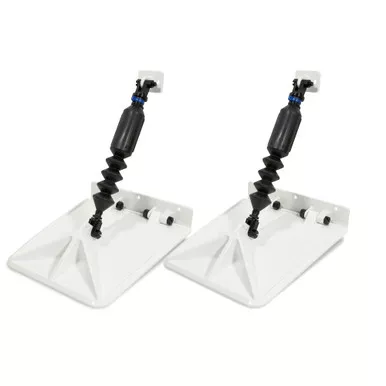 Smart Tabs SX 9.5x10 White Boat Trim Tabs