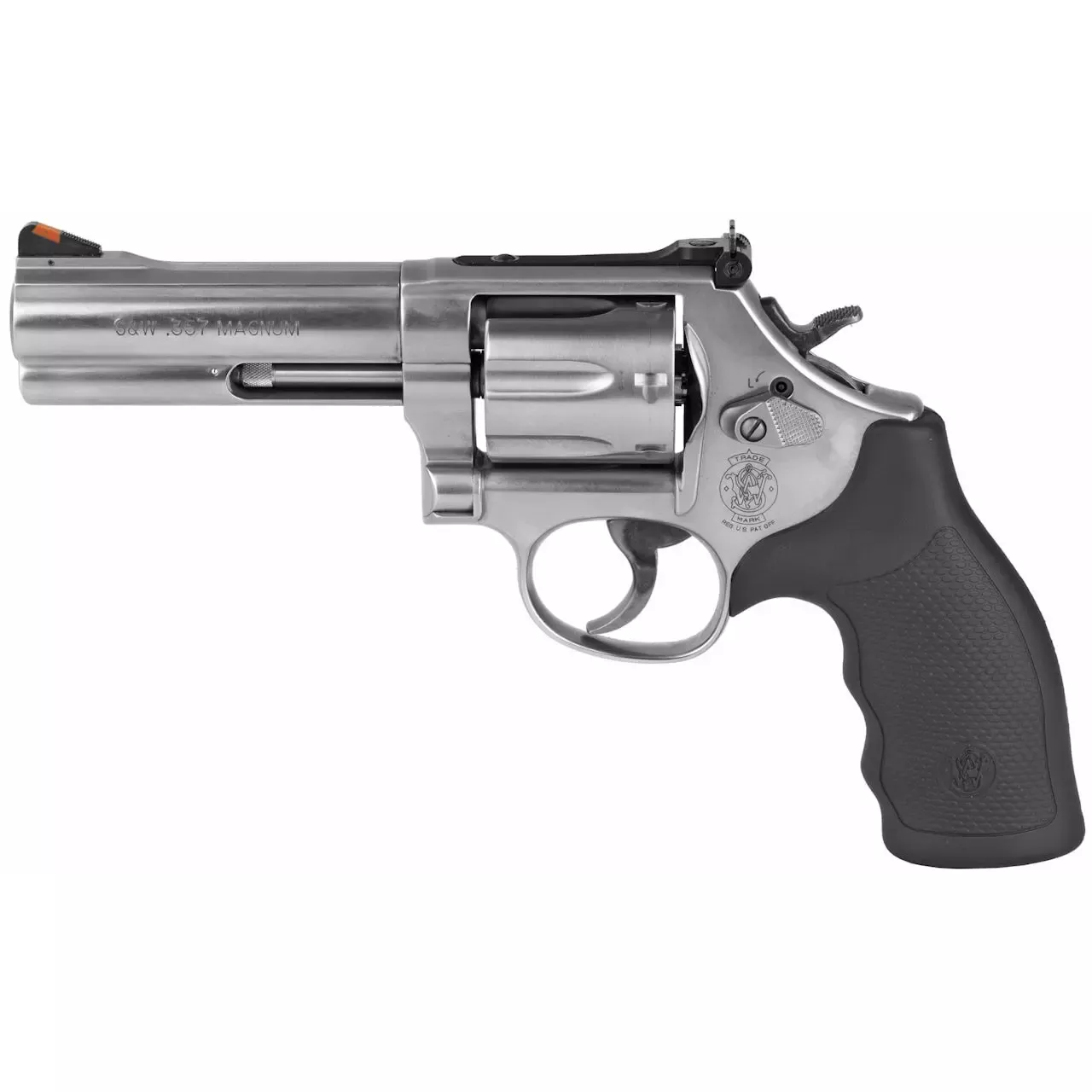Smith & Wesson 686 Plus .357 Mag 4″ Satin Stainless 7rd Revolver
