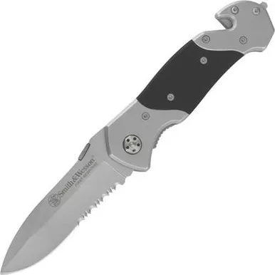 Smith & Wesson First Response Partially Serrated Linerlock