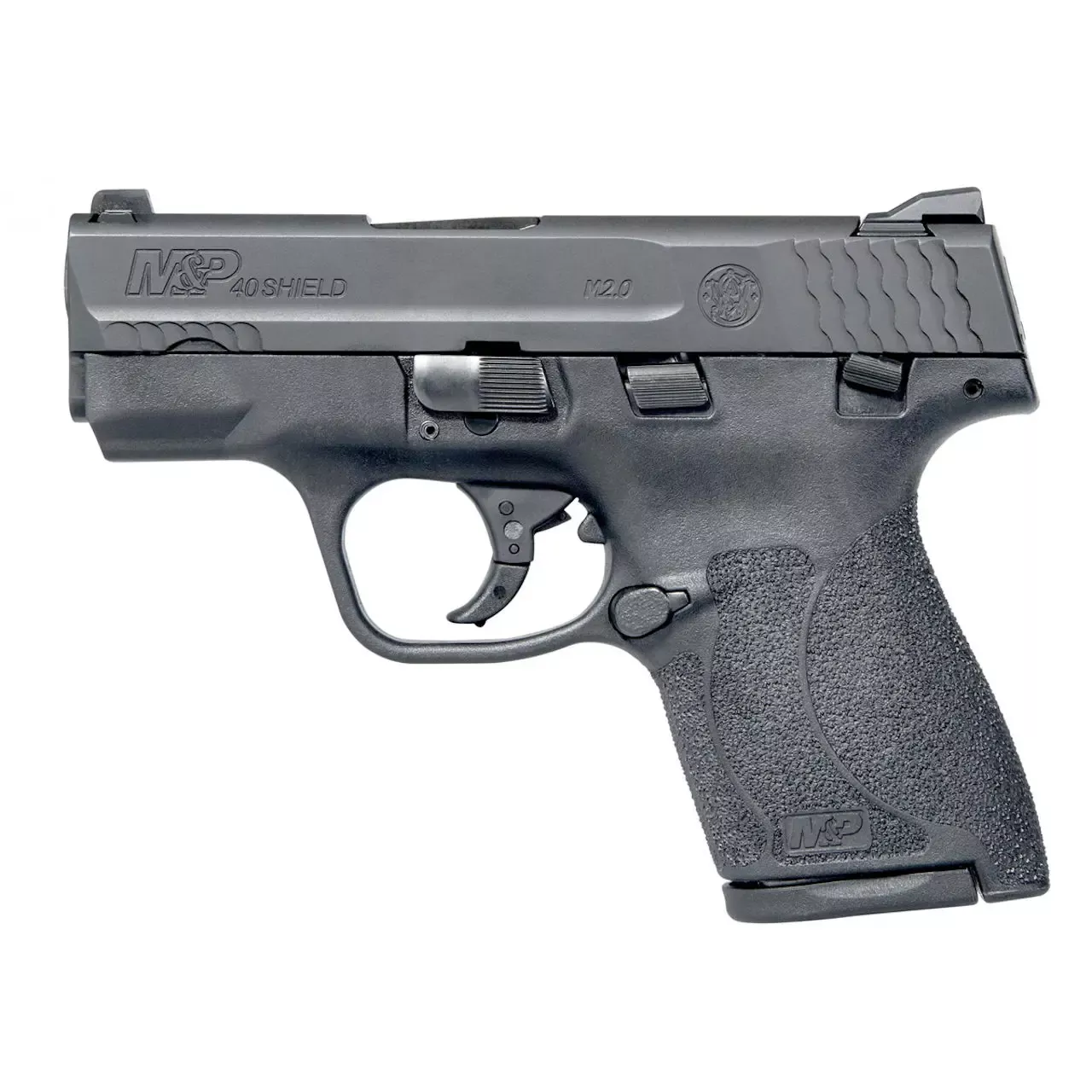 Smith & Wesson M&P Shield M2.0 Pistol w/ Safety Black 40 S&W 3.1″