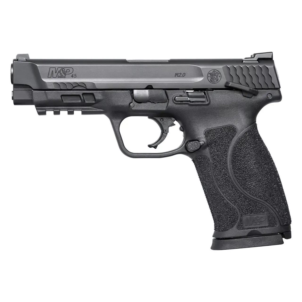 Smith & Wesson M&P45 M2.0 with Thumb Safety Black 45 Auto Pistol 4.6″