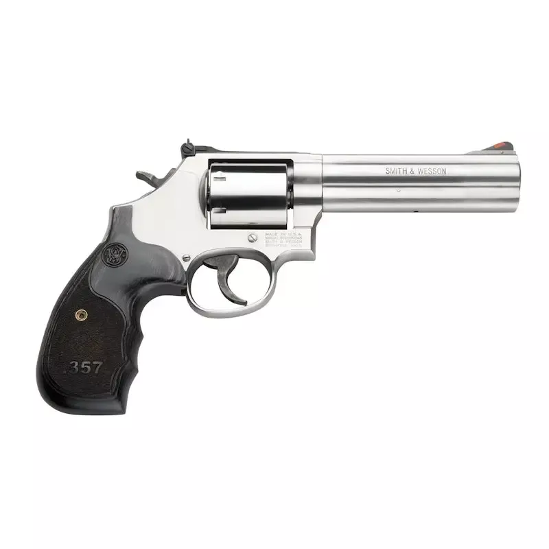 Smith & Wesson Model 686 Plus 357 Mag Combat magnum 5″ Stainless Revolver