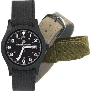 Smith & Wesson W1464BLK Military Wrist Watch