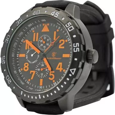 Smith & Wesson W877OR Calibrator Watch Orange Accents