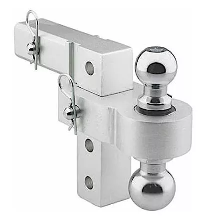 Smittybilt Class 4 Adjustable Aluminum Dual Ball Mount for 2" Receivers• 2926