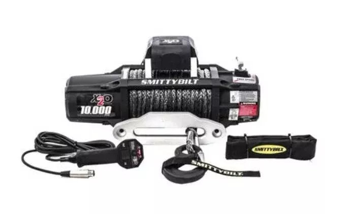 Smittybilt X2O Gen2 10K Waterproof Wireless Winch with Synthetic Rope• 98510