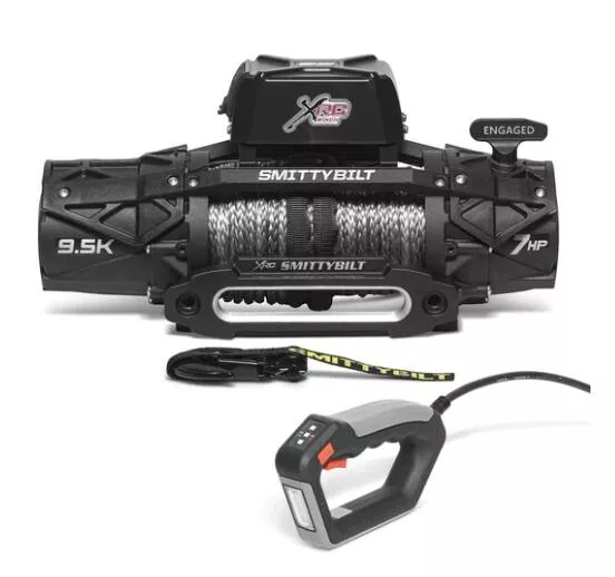 Smittybilt XRC GEN3 9.5K Comp Series Winch with Synthetic Cable• 98695