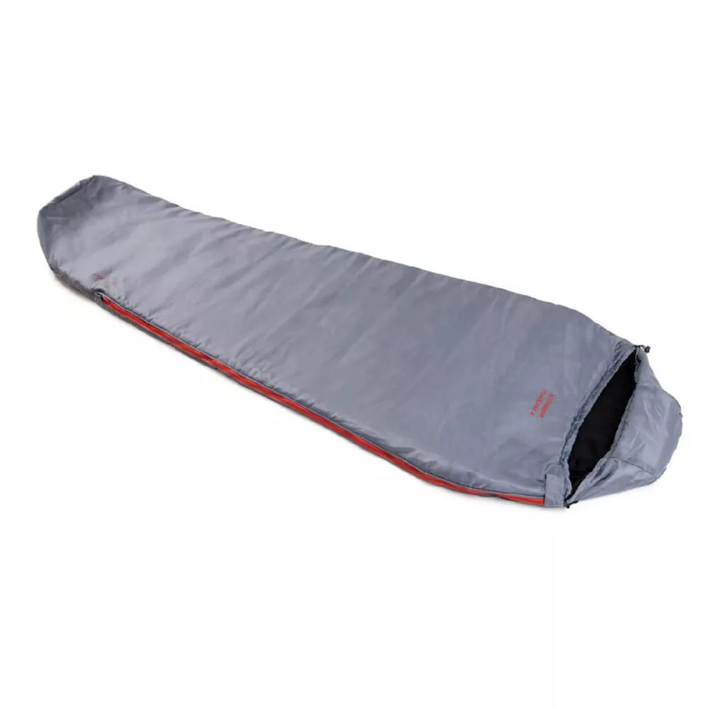 Snugpak Travelpak 4 Sleeping Bag - Pebble Grey - LH Zip