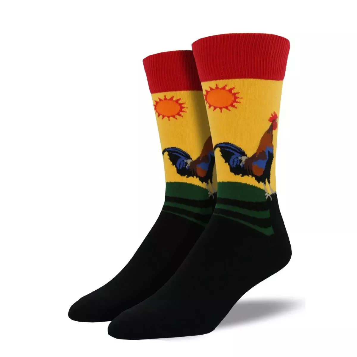 SockSmith Men's "Early Riser" Morning Gold Socks