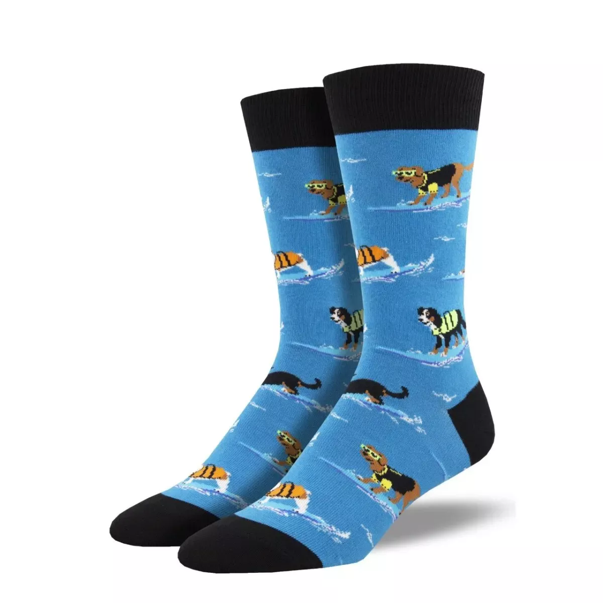 SockSmith Men's "Hang 16" Blue Socks