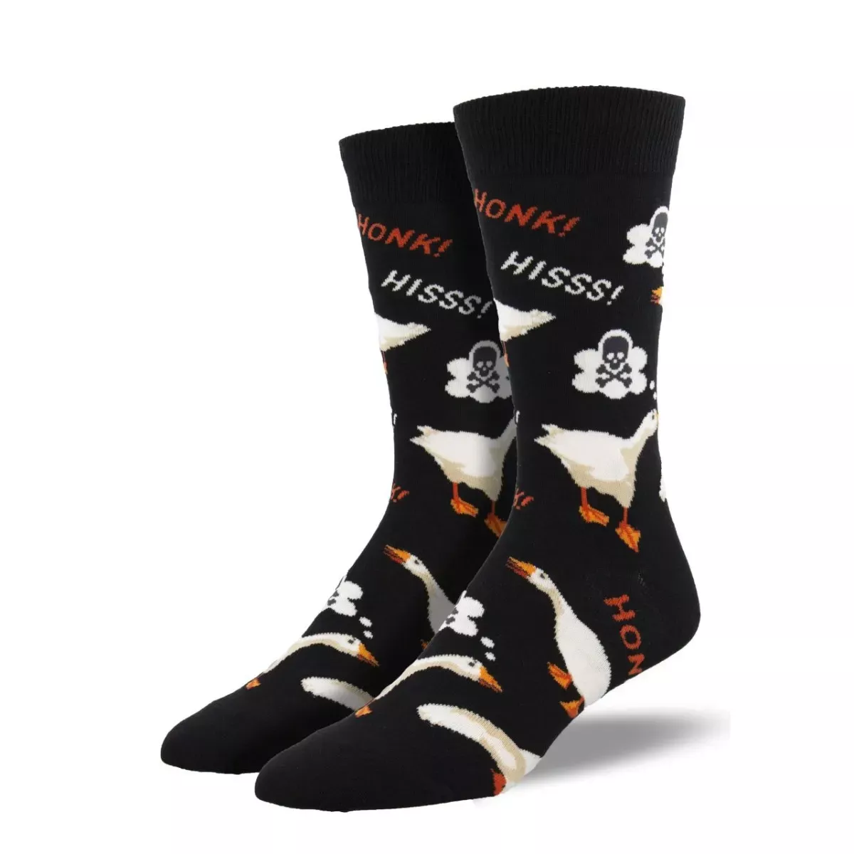 SockSmith Men's "Honk Honk" Black Socks