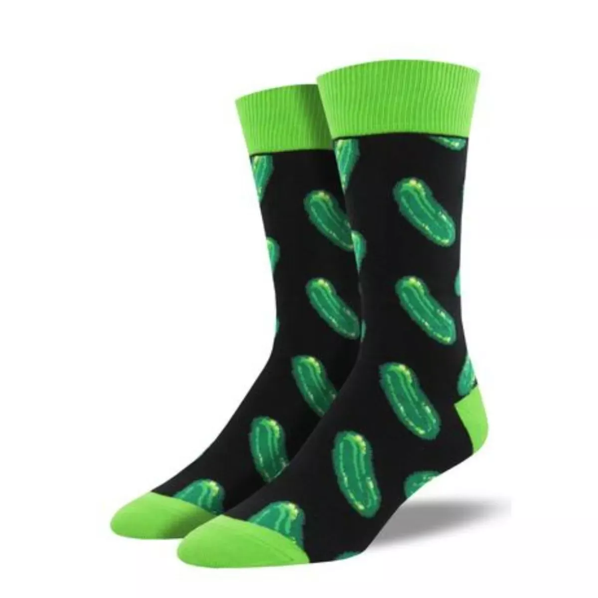 SockSmith Men's "I'm A Big Dill" Black Socks