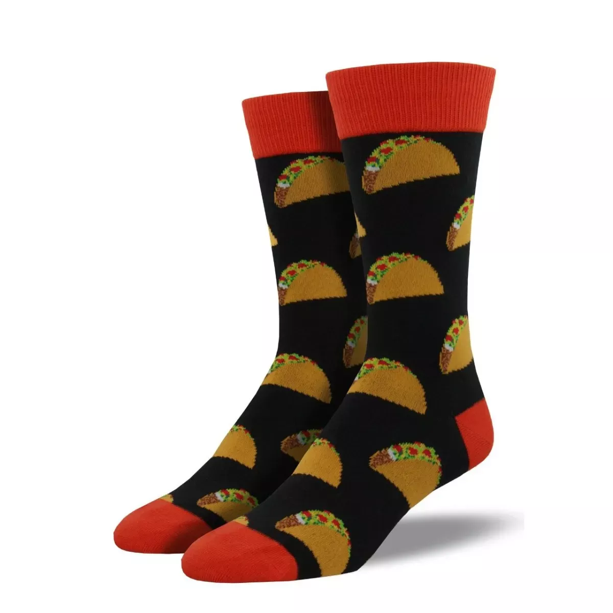 Socksmith Men's "Tacos" Black Socks
