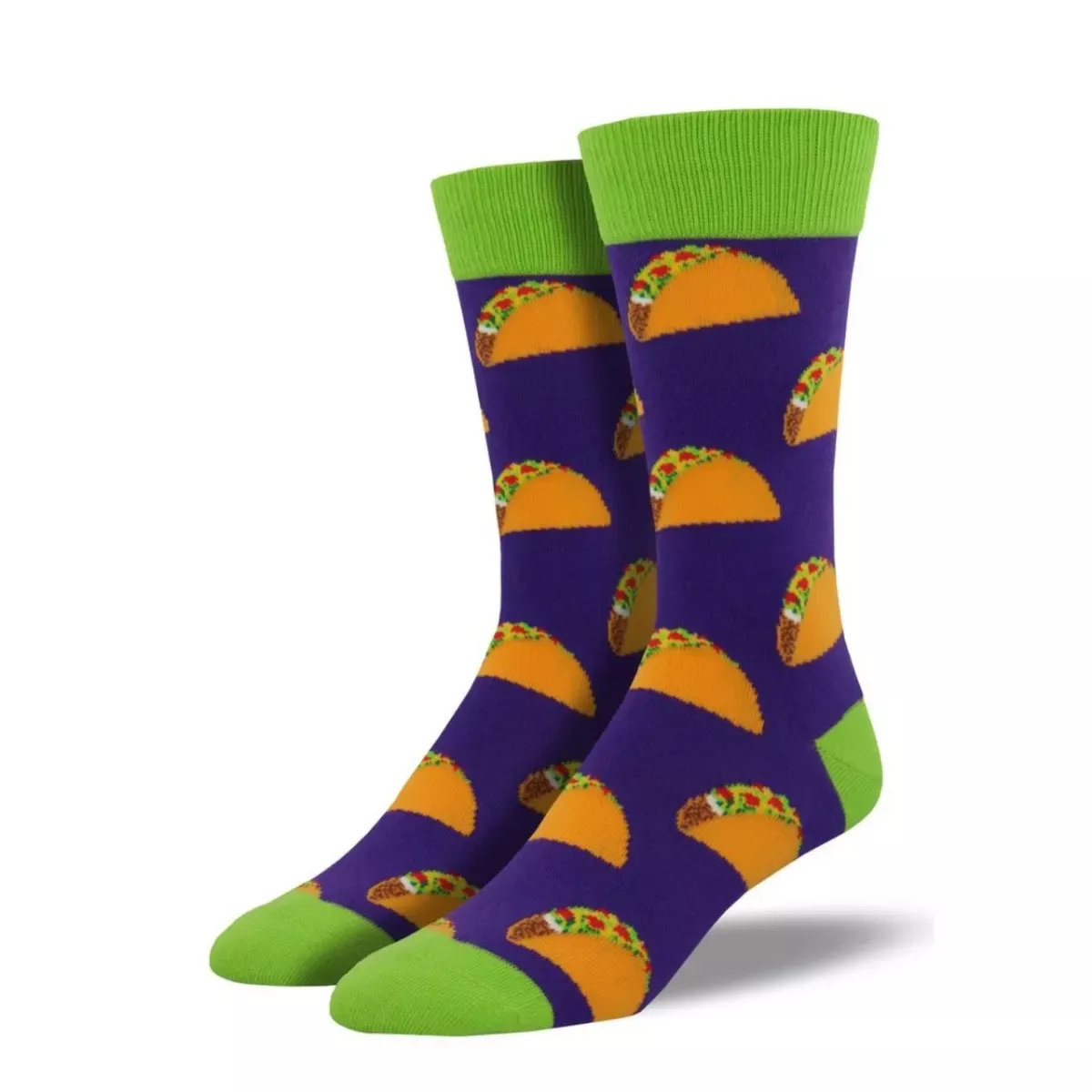 SockSmith Men's"Tacos" Purple Socks