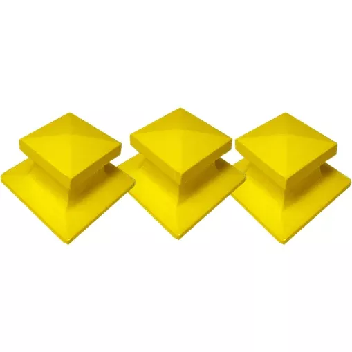 Soft Touch Set Of 3 14” Premium Base Covers W/ Ground Mounts And Plugs Y1400