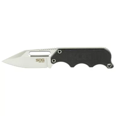 SOG Instinct Black Compact Fixed Blade Knife