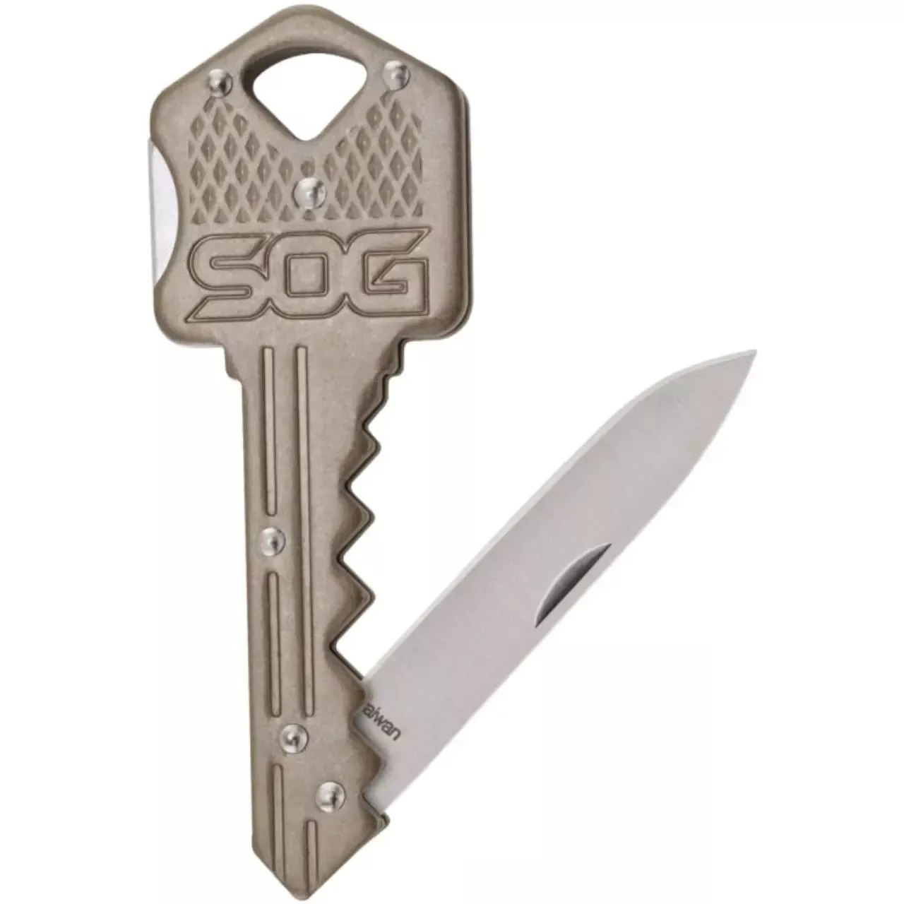 SOG Key Knife Brass 1.5"