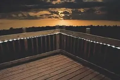 Solar Powered LED Rope Lights - 100 LEDs