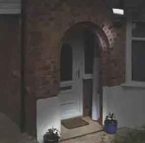 Solar Powered LED Security Light - 45 LEDs