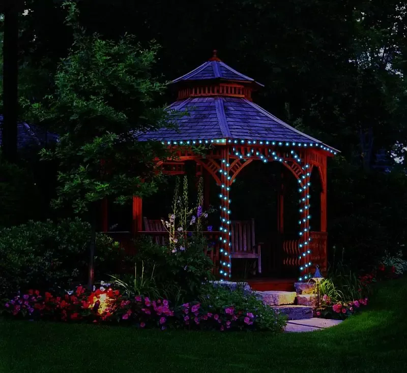 Solar Powered LED String Lights - 100 LEDs