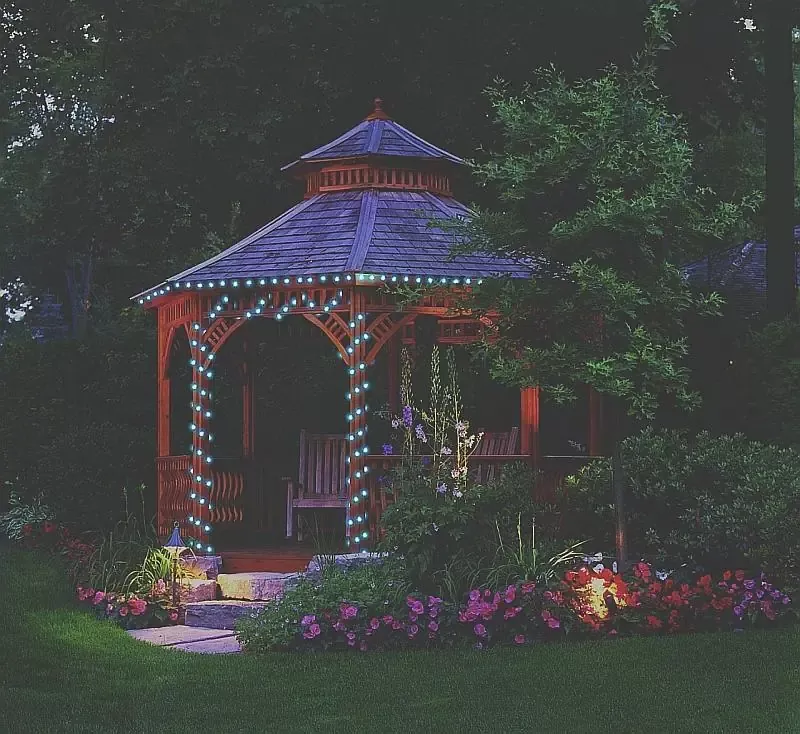 Solar Powered LED String Lights - 50 LEDs