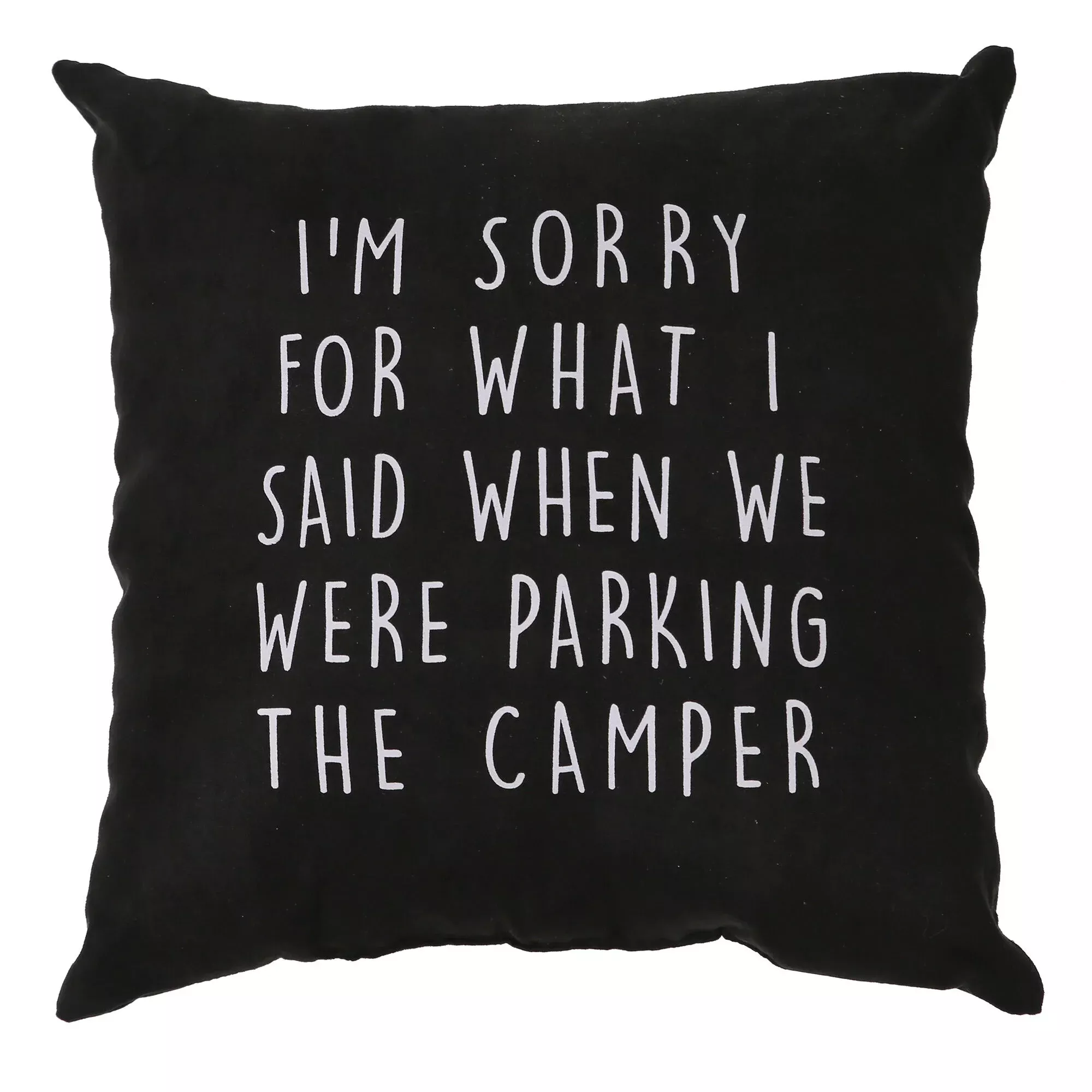 Sorry Pillow, 16" x 16"