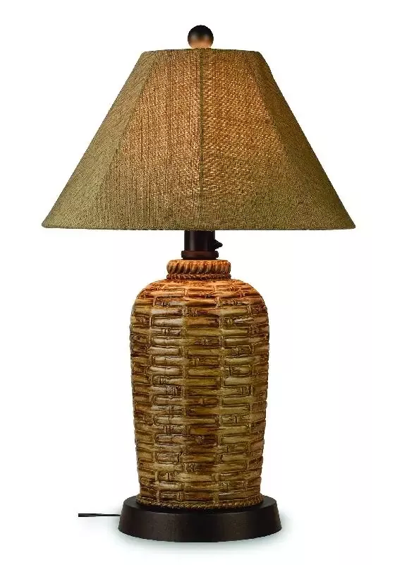 South Pacific Resin Table Lamp