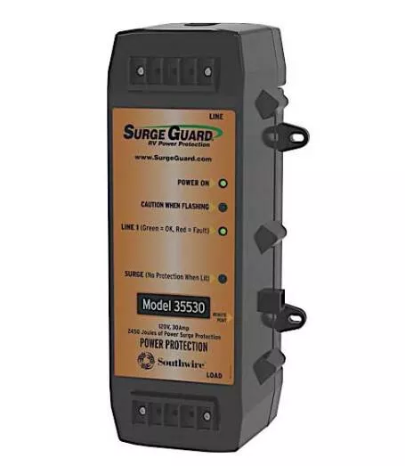 Southwire30 Amp Surge Guard Hardwire With Telecom Jack• 35530