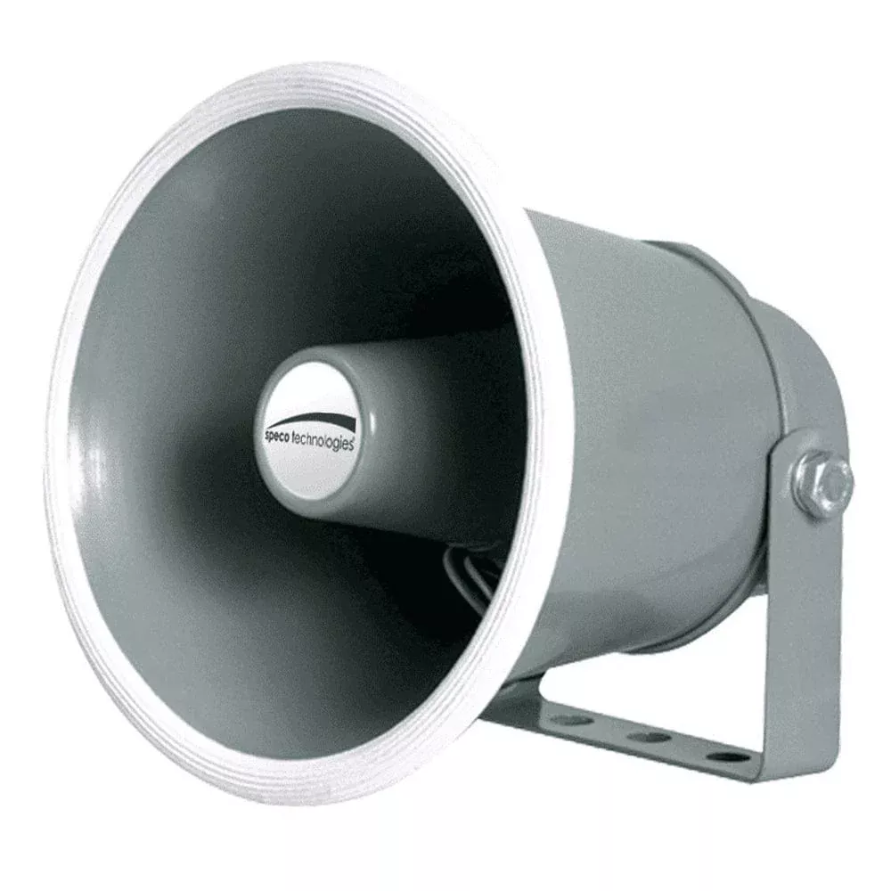 Speco 6″ Weather-Resistant Aluminum Horn – 4 Ohms
