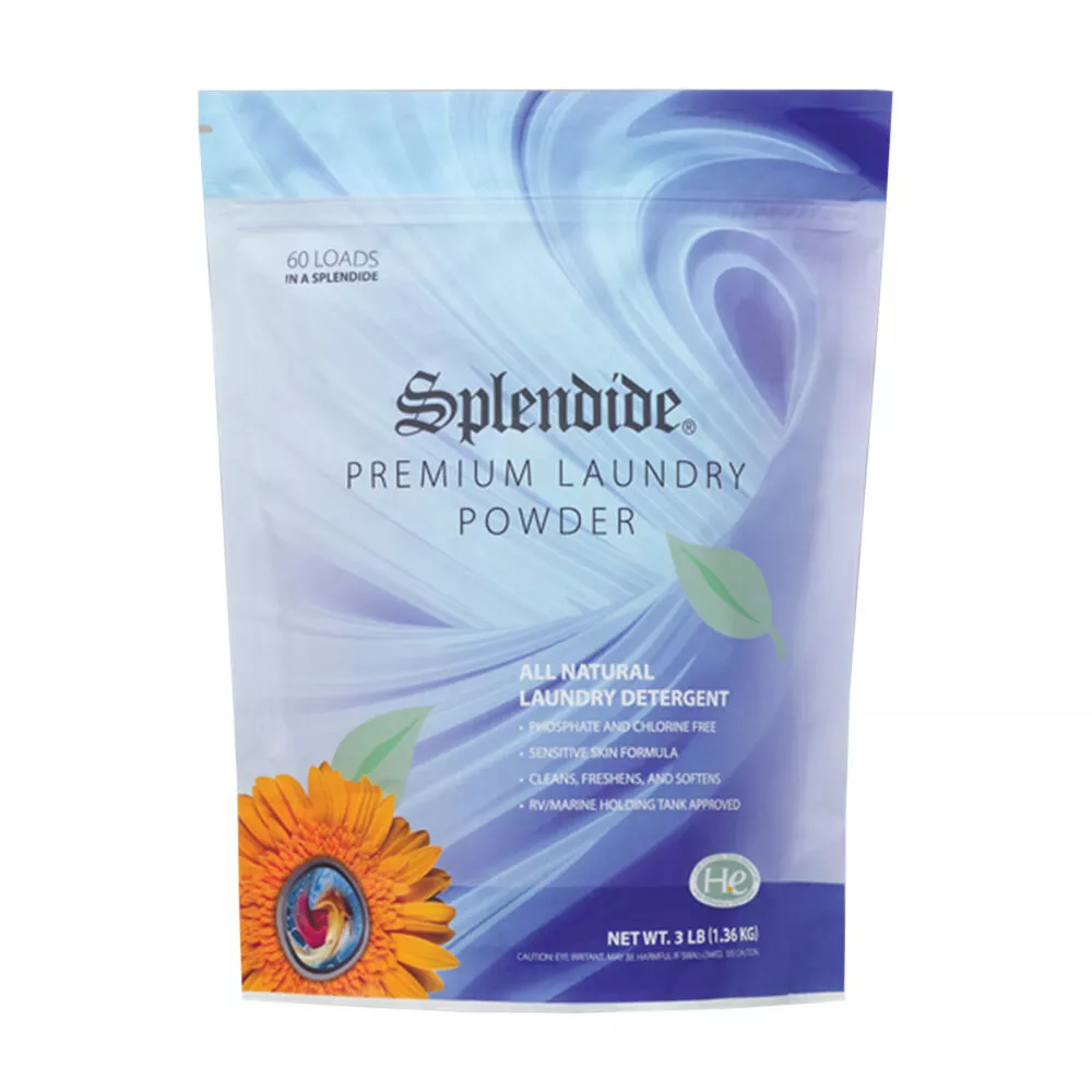 Splendide Premium HE Laundry Powder Detergent, 3 lbs.