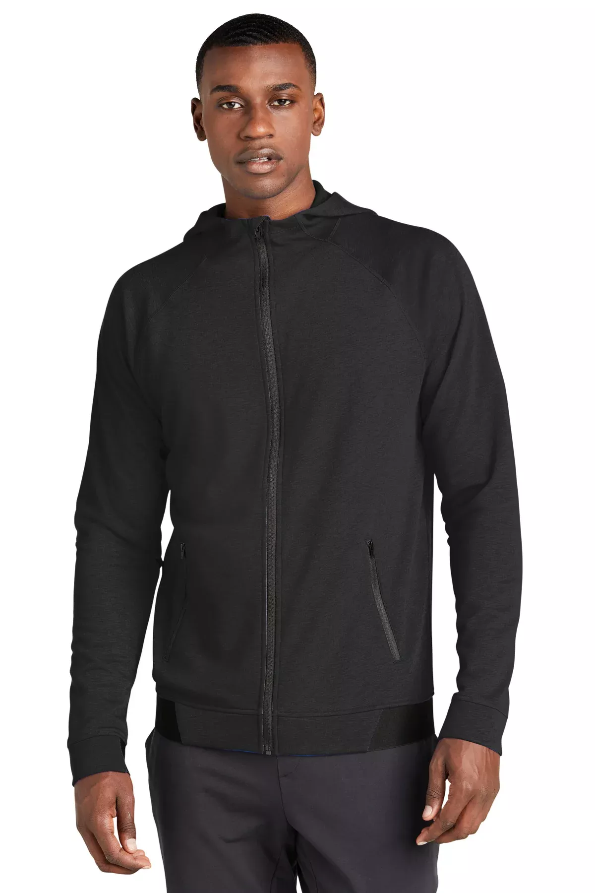 Sport-Tek Men's PosiCharge Strive Hooded Full-Zip ST570
