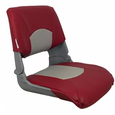 Springfield Gray and Red Skipper Folding Seat