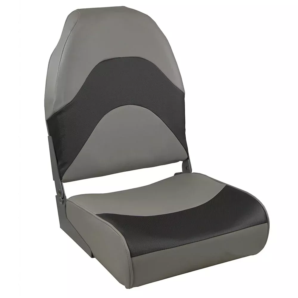 Springfield Premium Wave Folding Seat – Grey w/Meteor Stripe