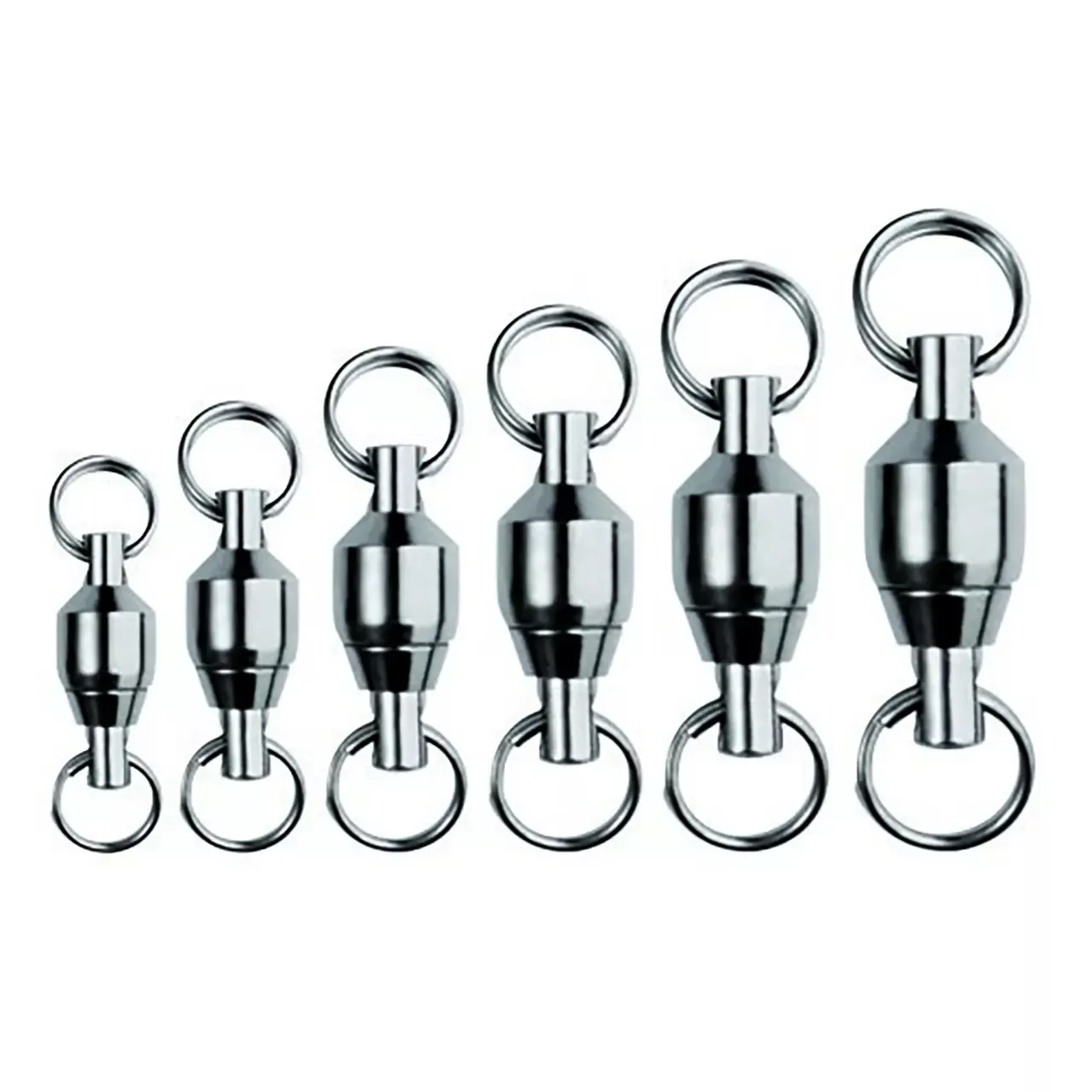 SPRO Ball Bearing Swivel with Split Rings-2-8 lb.