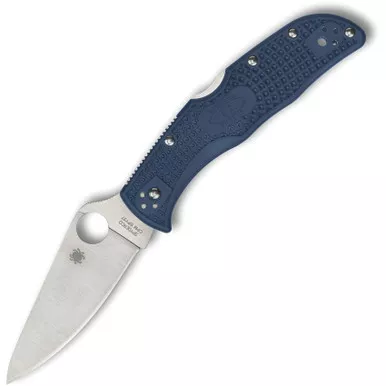 Spyderco Endela Lightweight Blue FRN Folding Knife