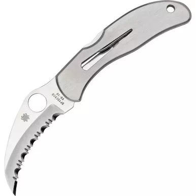 Spyderco Harpy Serrated Hawkbill Folding Knife