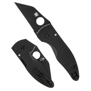 Spyderco MicroJimbo Salt G-10 Folding Knife