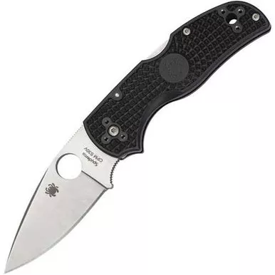 Spyderco Native 5 Lightweight Lockback Knife Black FRN