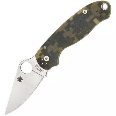 Spyderco Para 3 Camo G-10 Folding Knife