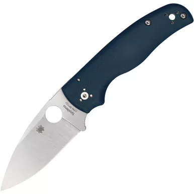 Spyderco Shaman Blue G-10 Folding Knife