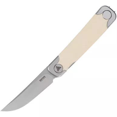 SRM Knives Enso Tan G10 Linerlock Pocket Knife