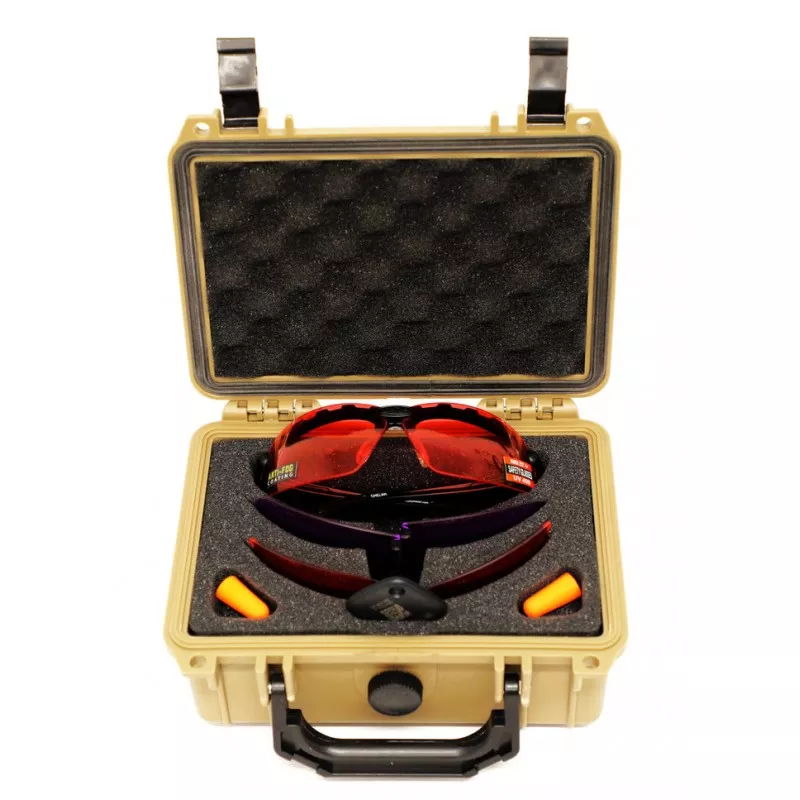 SSP EYEWEAR Chelan Clay Kit - 3 HD Lens & Unbreakable Frame