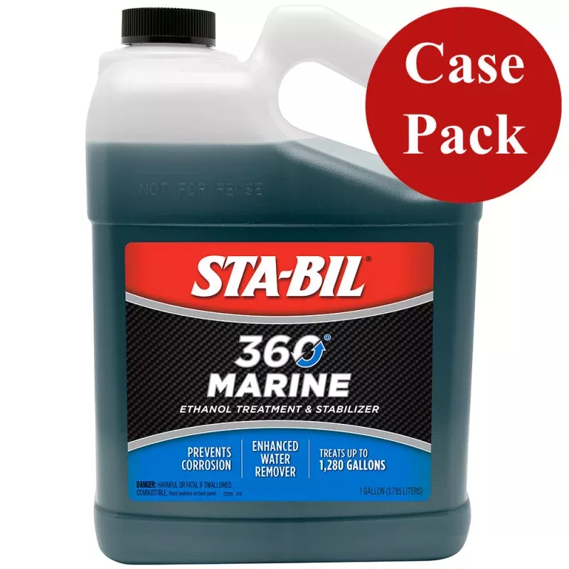 STA-BIL 360 Marine – 1 Gallon *Case of 4*