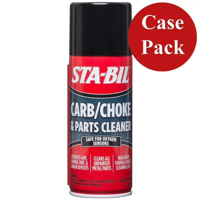 STA-BIL Carb ChokeParts Cleaner – 12.5oz *Case of 12*
