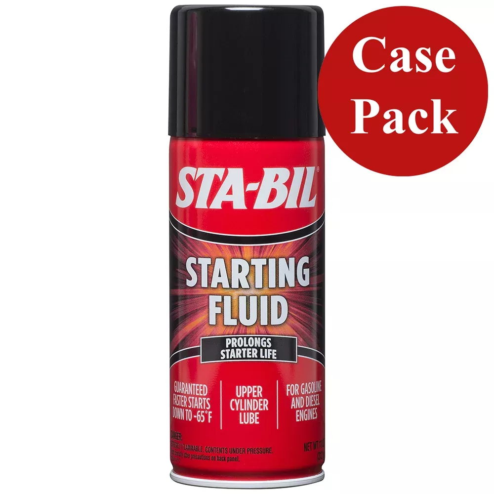 STA-BIL Starting Fluid – 11oz *Case of 6* | 22004CASE