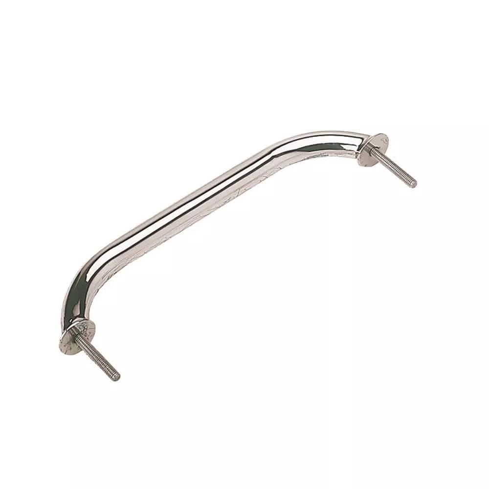 Stainless Steel Stud Mount Flanged Hand Rail w/Mounting Flange – 24″ | 254224-1