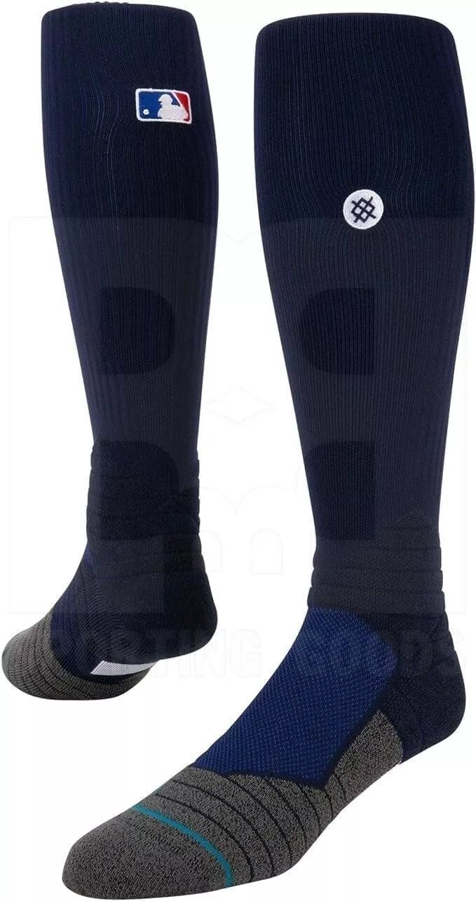 Stance MLB Diamond Pro On-Field Baseball OTC Socks Navy Blue