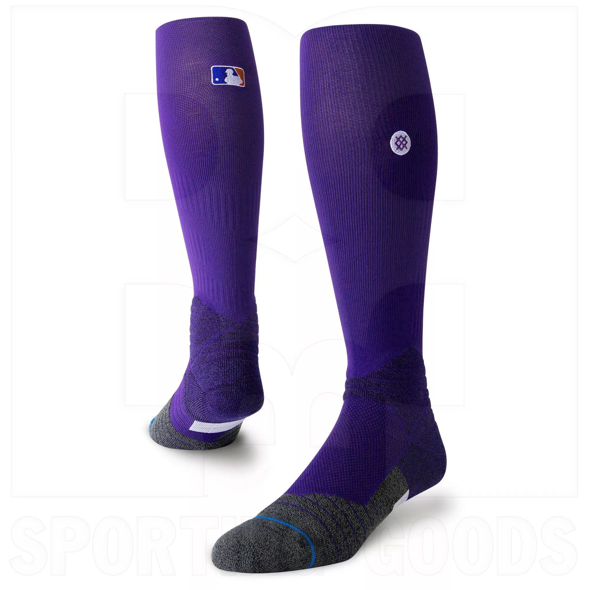 Stance MLB Diamond Pro On-Field Baseball OTC Socks Purple
