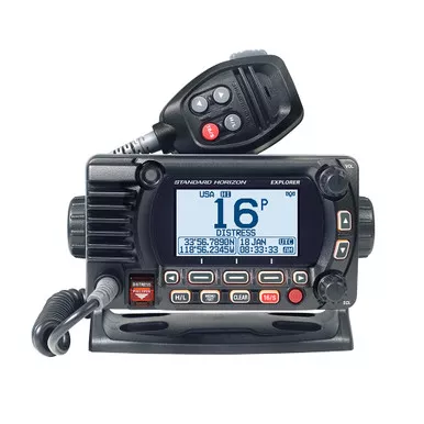 Standard Horizon GX1850 Fixed Mount VHF Radio in Black