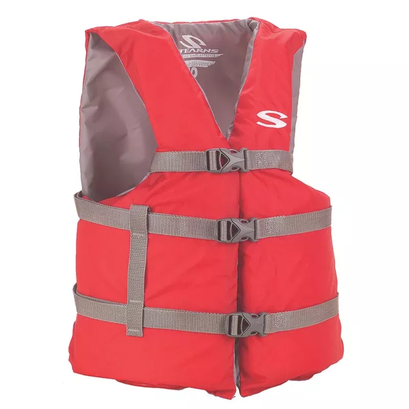 Stearns Classic Series Adult Universal Life Jacket – Red